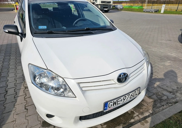 Toyota Auris cena 25900 przebieg: 188315, rok produkcji 2012 z Chocianów małe 352